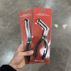 (straight + curved) green and black handle (split card packaging)