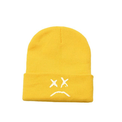 Europe and the United States Lil Peep peripheral hat wool knit hat cold warm hat wholesale