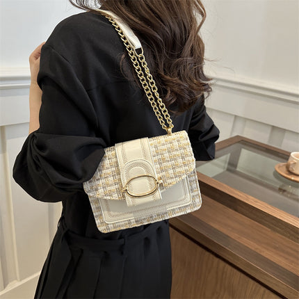 Niche Design Bags 2025 New High-End Simple Chain Bag Ins Popular Versatile Crossbody Bag Women's Bag