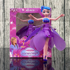 Little flying fairy aircraft purple