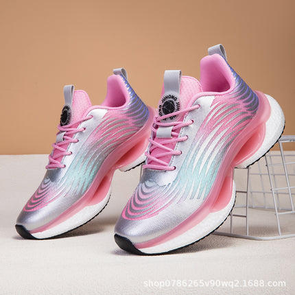 Breathable Running Shoes for Men and Women, Marathon Popcorn Shock-Absorbing Running Shoes, Youth Fashion Casual Shoes, Sports Shoes
