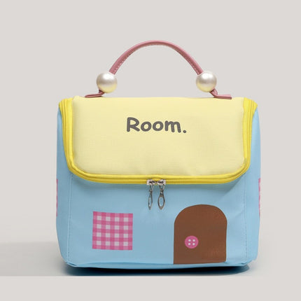 Smooda genuine goods Cute Dopamine Travel Portable Wash House Makeup Bag Portable Storage Bag