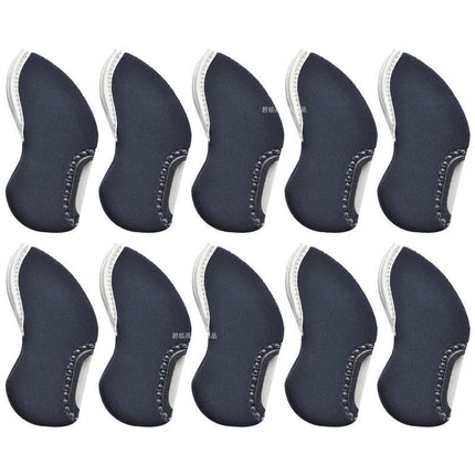 New golf iron club cap cover diving material universal rod cover 13 colors for 10/group