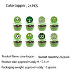 Small power strip 24pcs-football