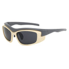 beige frame gray slice