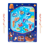 Pirate fishing (10 fish + 2 fishing rods)