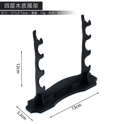 Arts and crafts weapons storage box display rack accessories collection gift box three-dimensional display rack multi-layer display rack
