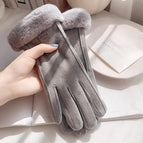Gray - woolen mouth mark / One size fits all