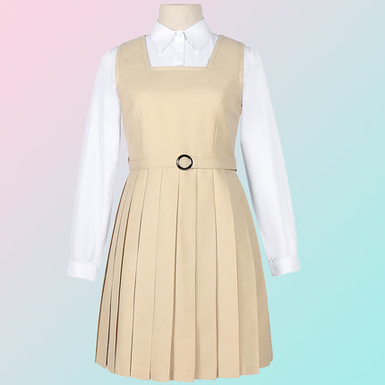 Jumpsuit Vest Dress Cos Chainsaw Man War Devil School Uniform Anime Cosplay Costume Female High School Jk Uniform Skirt