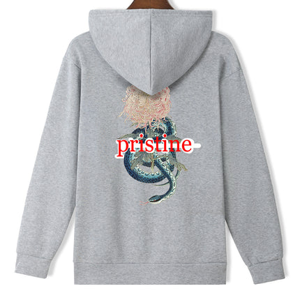 Fashion Joker Hoodie College Style Alphabet Print