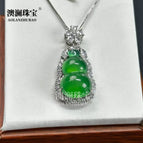 Naked pendant / Green gourd