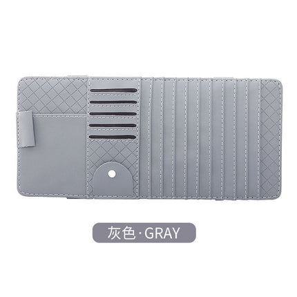 Car CD Clip Car CD Bag Multifunctional Sun Visor Cover Storage Cover CD Disc Disc Bag Storage Bag Universal