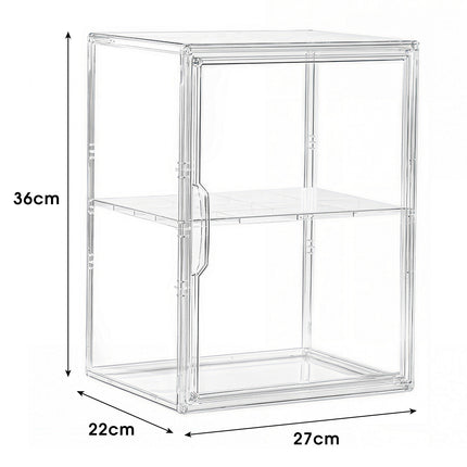 Cross-Border Hot-Selling Blind Box Storage and Display Box for Pop Mart Labubu Toys, Dust-Proof Transparent Figure Display
