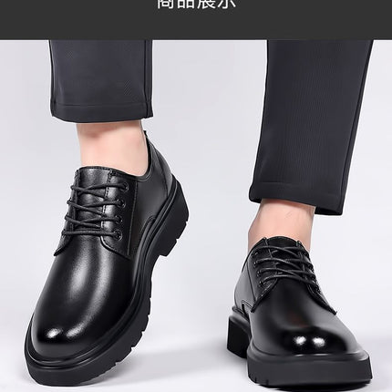 [100% full cowhide] special clearance processing leather shoes men's shoes genuine leather soft bottom non-slip business casual shoes