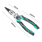 6inch eccentric wire stripping needle nose pliers