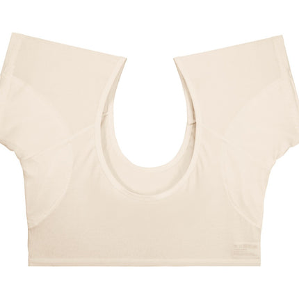 in stock underarm sweat pad cotton breathable milk silk vest multiple sweat pad anti-sweat washable