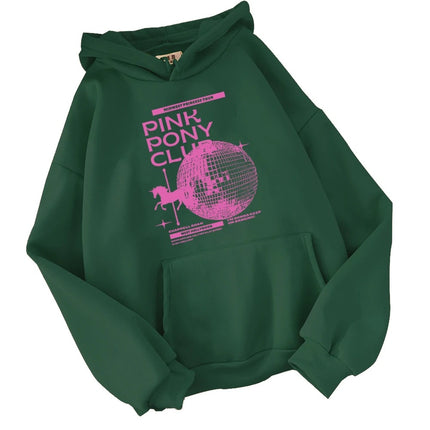 Chappell Roan Pink Pony Club Hoodie Chappell Roan Fan Gift Harajuku Cover