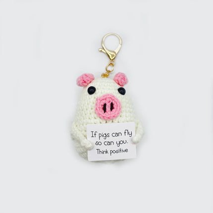 New cross-border hot sale handmade plush doll positive energy potato keychain pendant cartoon vegetable small gift