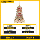 Buddha temple sakyamuni pagoda