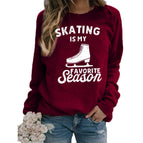 Burgundy (white font) / S