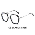 C2 black silver frame