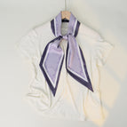 Purple background letter border / 150cm