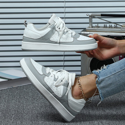 Jinjiang shoes trendy lovers' thick-soled board shoes soft-soled comfortable sports shoes lace-up fashion outdoor casual women's shoes