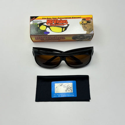 Anti-Uv, Windproof, Labor Protection Glasses, Anti-Splash, Anti-High Beam, High-Definition Polarized Night Vision Goggles, Driver's Sunglasses