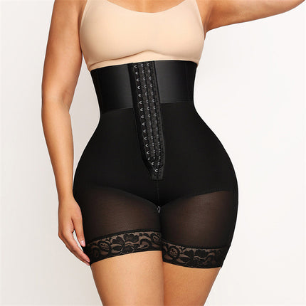 Cross-Border Plus-Size Tummy Control Pants for Women, High-Waisted with Hip Pads, Seamless Butt-Lifting Pants, Non-Curling Waistband, Peach Butt Shaping Pants