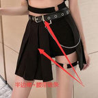 Half skirt + belt chain / S