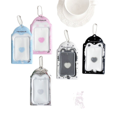 Original Blurry Animal 3inch Card Holder Pvc Card Holder Star Chasing Small Card Random Card Storage Card Bag Card Holder Protective Cover