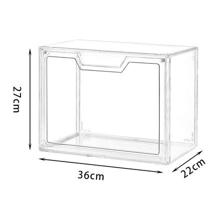 Cross-Border Hot-Selling Blind Box Storage and Display Box for Pop Mart Labubu Toys, Dust-Proof Transparent Figure Display