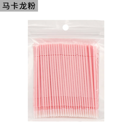 New wholesale long head cotton swab eyelash tattoo nail cleaning cotton swab eyelash disposable long thread cotton swab
