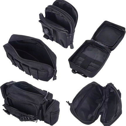 Cross-border car back seat tactical storage bag car multi-functional large-capacity combination storage suspension bag