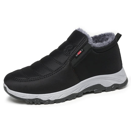 Cotton Shoes Women's Winter New Shoes Women's Foreign Trade Couple's Walking Shoes fleece-lined Thickened Snow Boots for Women