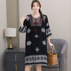 [snowflake] black / Fertilizer free size (45.00 kg-80.00 kg can be worn)