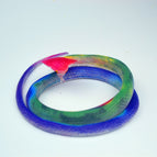 70CM long rainbow snake flat head