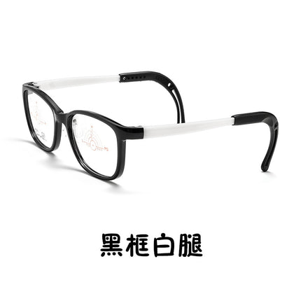 New professional tomato silicone adjustable temple men's and women's children's glasses can be equipped with myopia prevention and control glasses frame wholesale