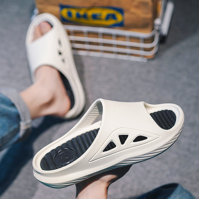 Slippers Summer Outdoor Sports Beach Shoes Couple's New Home Non-Slip Slides Outdoor Casual Men's Sandals
