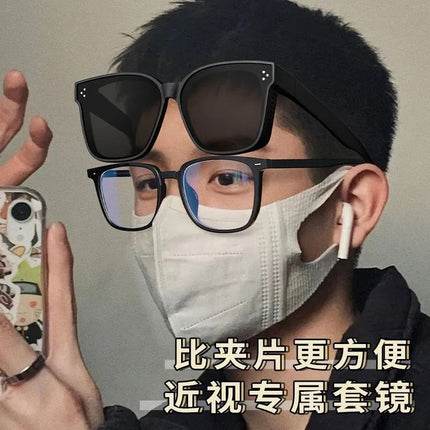 Hot New GM Sunglasses Small Three-point Sunglasses All-match Unisex Gift Glasses UV-proof Women