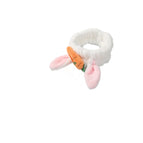 White carrot rabbit ears