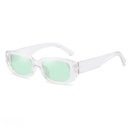 80004 New Sunglasses Pc Piece European and American Trendyy Square Sunglasses Fashionable Stylish Square Glasses for Women 80004