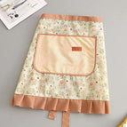 Floral towel large pocket skirt [green]