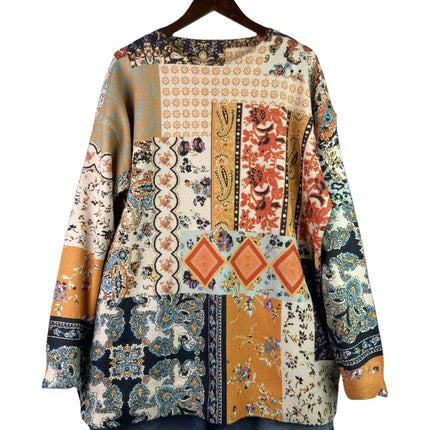 Yzt-Ddmtt Solid Color Mink Fur Printed Sweater, Cross-Border Amazon Best-Selling Model, Exclusively for Cross-Border Sales, Popular Women's Loose Fit
