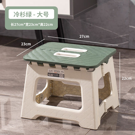 Thickened Plastic Foldableing Stool for Home Outdoor Portable Foldableing Chair for Adults and Kidsren Portable Small Bench Camping Style Maza