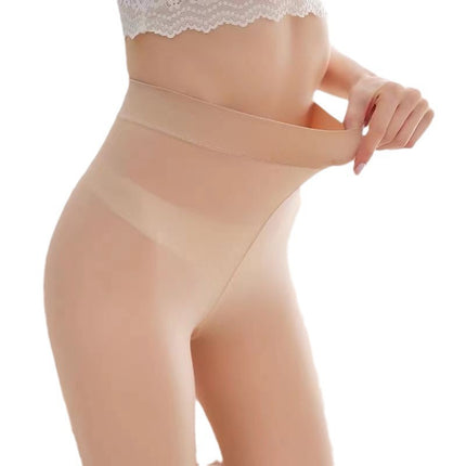 Women's Spring and Autumn Sheer Leg Socks, Natural Nude Feel, Thin Base Layer Socks, Slight Compression Slimming Socks, Sun Protection Shaping