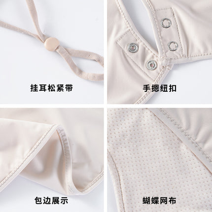 New ice silk sunscreen mask women's anti-ultraviolet breathable quick-drying face Gini sunshade veil riding face mask wholesale