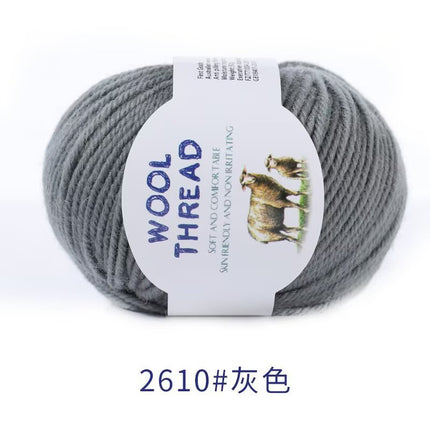 Cross-Border Wholesale Merino Wool Thread Handmade Stick Needle Hand Knitted Sweater Wool Pants Jacket Hat Scarf Shawl Thread
