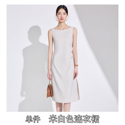 Business attire women's pants suit 2025 spring and summer workplace formal attire interview tooling seven-sleeve suit jacket ol overalls