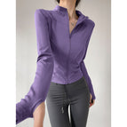 Sauce eggplant purple - waist slimming / S